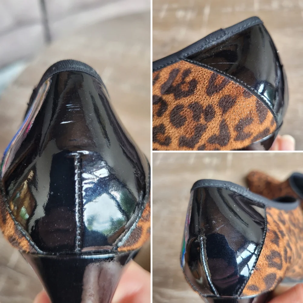 STUART WEITZMAN Leopard Print Bootie Size 8.5M